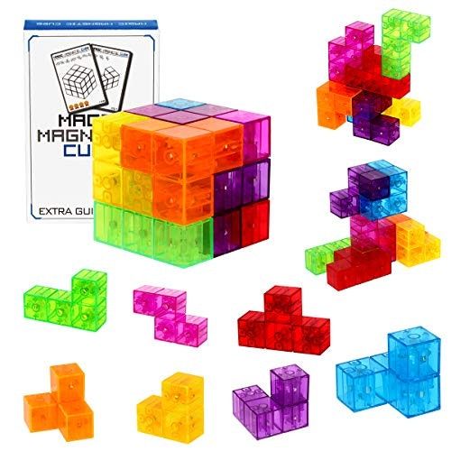 Cubes de puzzle 3D magnétiques magiques