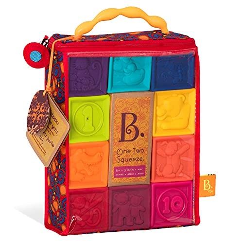 B. Toys One Two Squeeze Baby Blocs