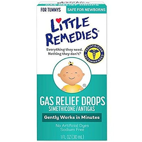 Gouttes anti-gaz Little Remedies (paquet de 3)