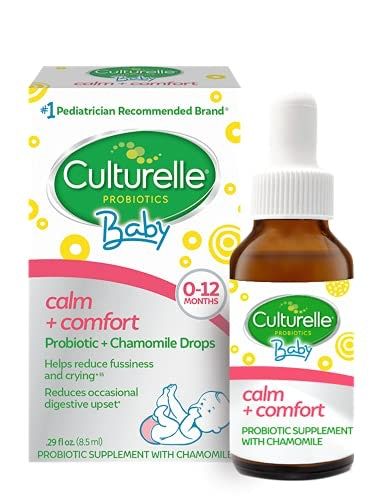 Gouttes probiotiques Calm + Comfort de Culturelle Baby